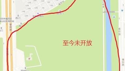 深圳某公園不對外開放？官方：暫不具備開放條件